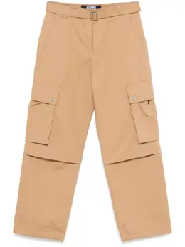 Jacquemus: Коричневые брюки 