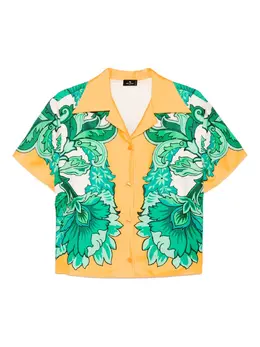 ETRO: Оранжевая рубашка 