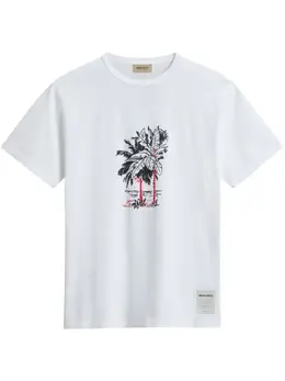 Woolrich: Белая футболка 