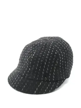 CHANEL Pre-Owned: Чёрная кепка 