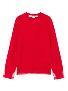 Comme Des Garçons: Топ с длинным рукавом 