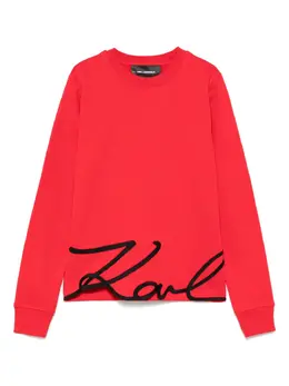 Karl Lagerfeld: Яркий свитшот 