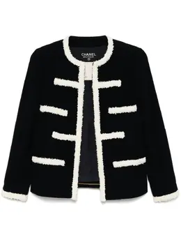 CHANEL Pre-Owned: Куртка без воротника 