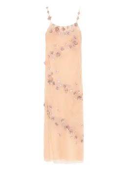 Blumarine: Платье с блёстками 