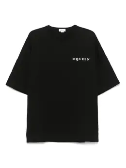 Alexander McQueen: Чёрная футболка  Exploded