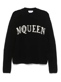 Alexander McQueen: Чёрный свитер 