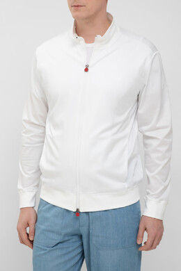 Kiton: Белая толстовка 
