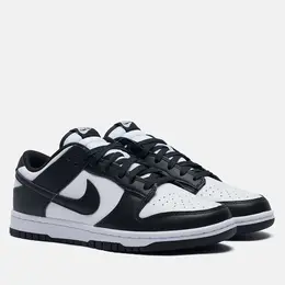 NIKE: Чёрные кеды  Dunk Low