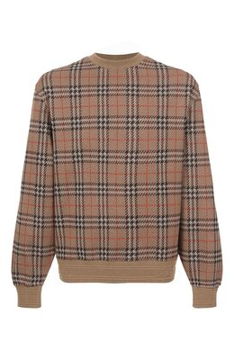 Burberry: Хлопковый свитер 