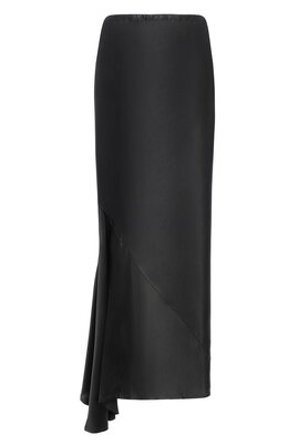 Ann Demeulemeester: Атласная юбка 