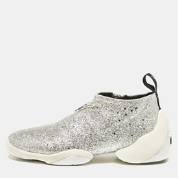 Giuseppe Zanotti: Серебристые кроссовки  Jump