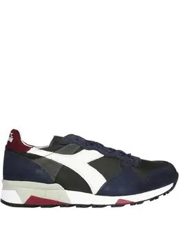 Diadora: Чёрные кроссовки  Heritage
