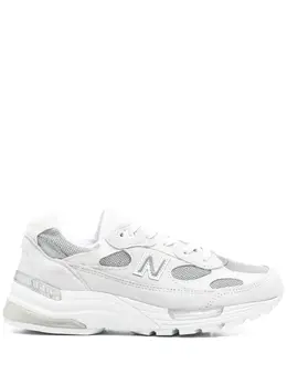 New Balance: Светлые кроссовки  992