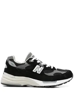 New Balance: Чёрные кроссовки  992