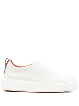 Santoni: Светлые мокасины 