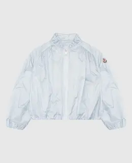 Moncler ENFANT: Голубая куртка 