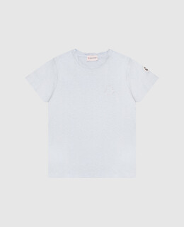 Moncler ENFANT: Блакитні футболки 