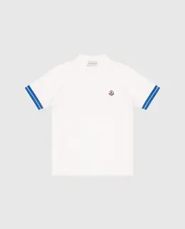 Moncler ENFANT: Білі поло 
