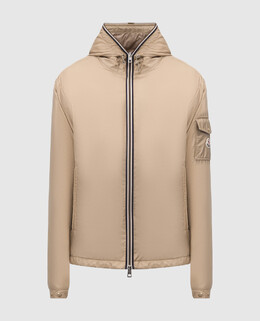 Moncler: Бежеві куртки 