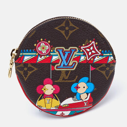 Louis Vuitton: Коричневый кошелёк 