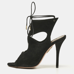 Aquazzura: Чёрные сандалии  Sexy Thing