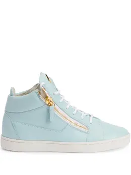 Giuseppe Zanotti: Голубые кроссовки  Kriss