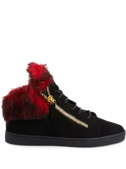 Giuseppe Zanotti: Чёрные кроссовки  Kriss Winter