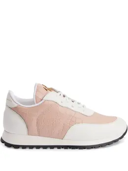 Giuseppe Zanotti: Розовые кроссовки  Jimi Running