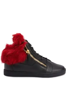 Giuseppe Zanotti: Чёрные кроссовки  Kriss Winter