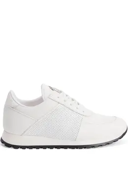 Giuseppe Zanotti: Белые кроссовки  Jimi Running