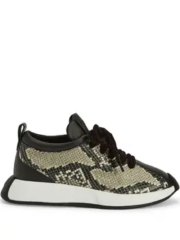 Giuseppe Zanotti: Чёрные кроссовки  Ferox