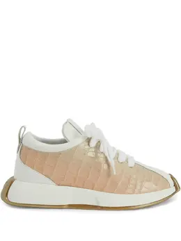 Giuseppe Zanotti: Розовые кроссовки  Ferox