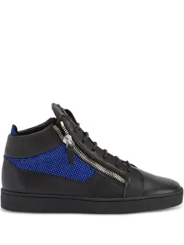 Giuseppe Zanotti: Чёрные кроссовки  Kriss