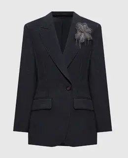 Brunello Cucinelli: Сірі піджаки 