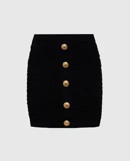 Balmain: Чорні спідниці 