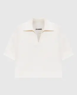 Jil Sander: Белое поло 