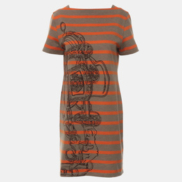 Hermes: Коричневое платье 