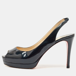 Christian Louboutin: Зелёные туфли 