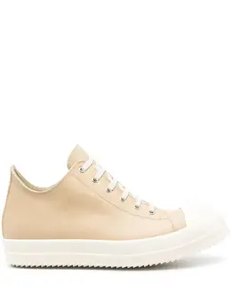 Rick Owens: Бежевые кроссовки 