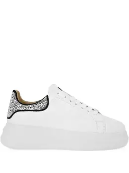 Philipp Plein: Белые кроссовки 