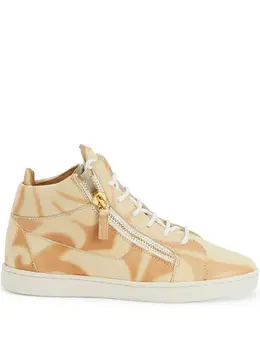 Giuseppe Zanotti: Розовые кроссовки  Kriss