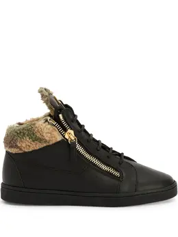 Giuseppe Zanotti: Чёрные кроссовки  Kriss
