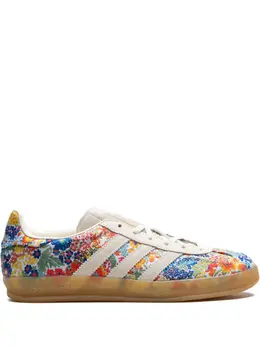adidas: Голубые кроссовки  Gazelle Indoor