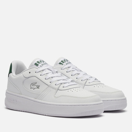 Lacoste: Белые кроссовки 