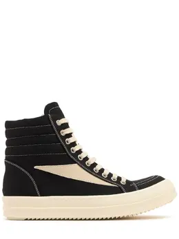 RICK OWENS DRKSHDW: Чёрные кроссовки 