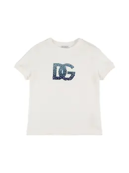 DOLCE & GABBANA: Бавовняні футболки  T