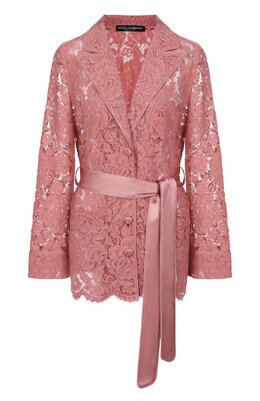 Dolce & Gabbana: Блуза с манжетами 