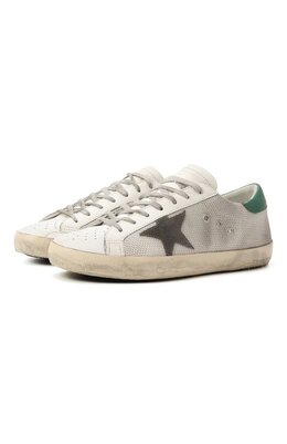 Golden Goose Deluxe Brand: Серые кеды  Super Star