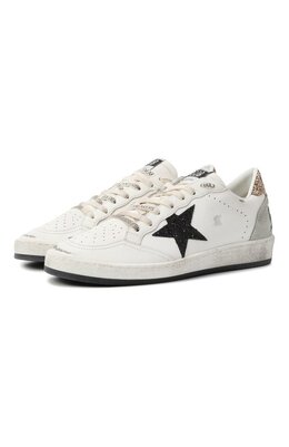 Golden Goose Deluxe Brand: Белые кеды  Ball Star