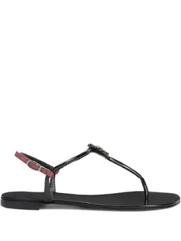 Giuseppe Zanotti: Чёрные сандалии 